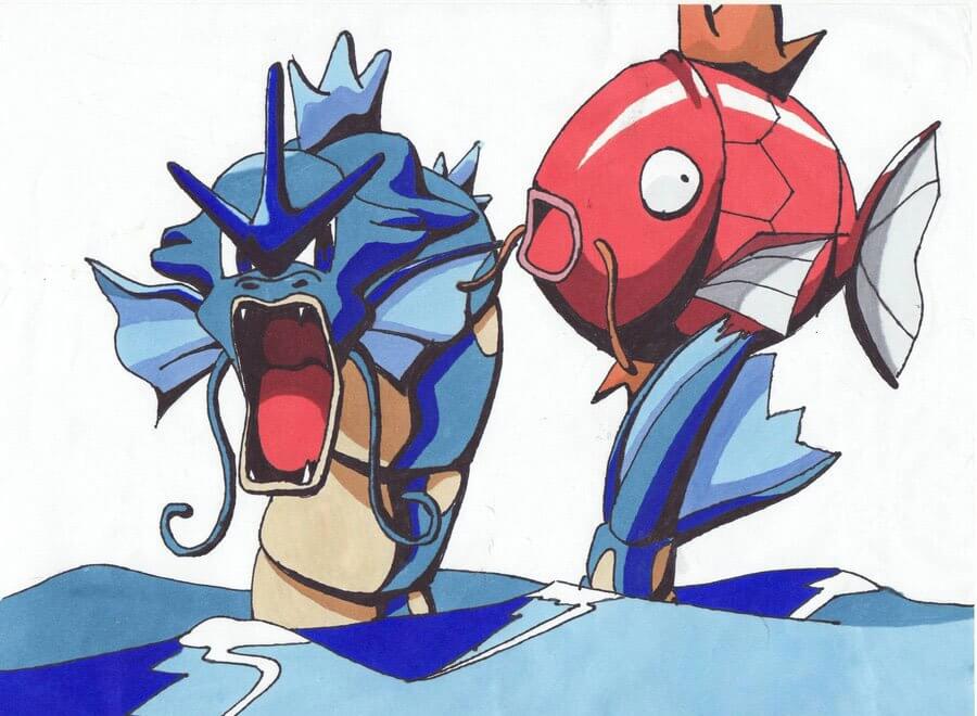 magikarp and gyarados