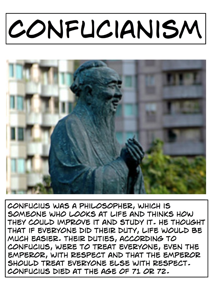 The belief system of Confucius regarding respect for others