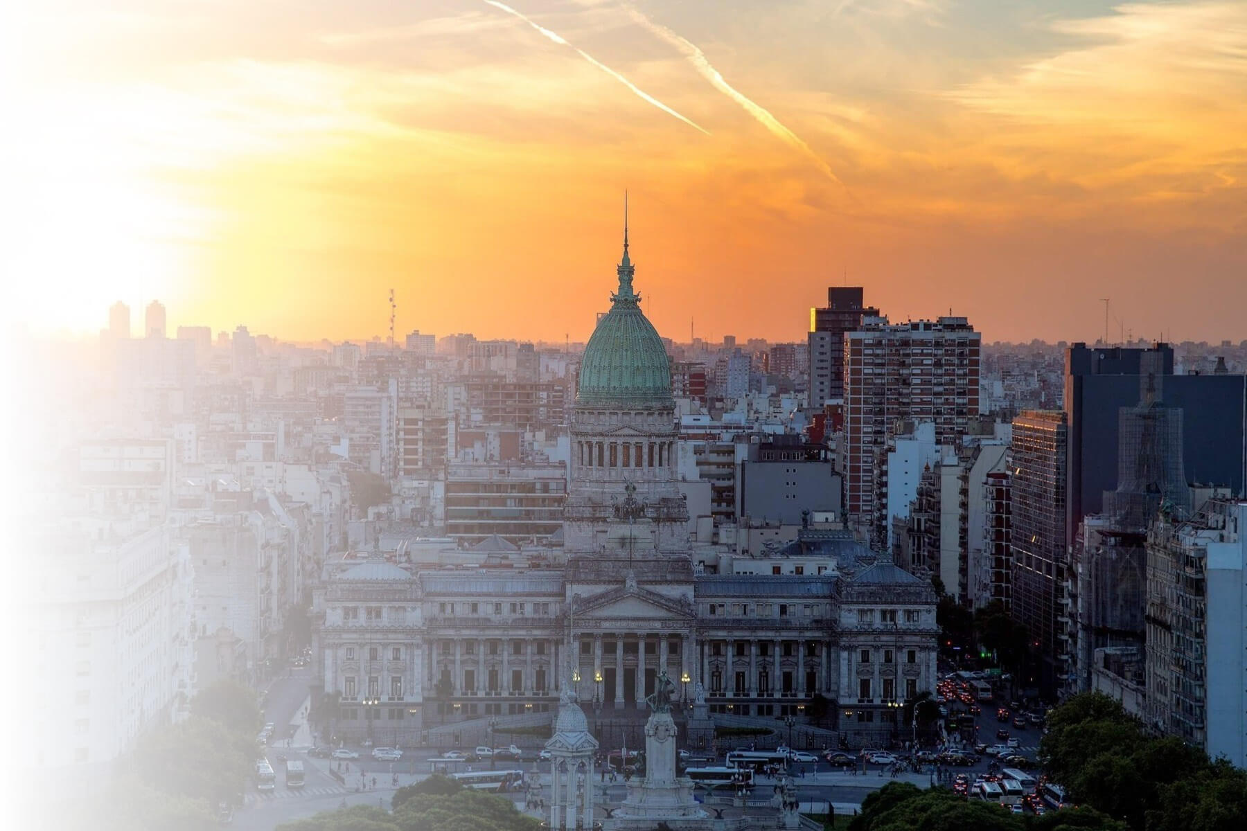 Palacio Barolo, Argentina city view