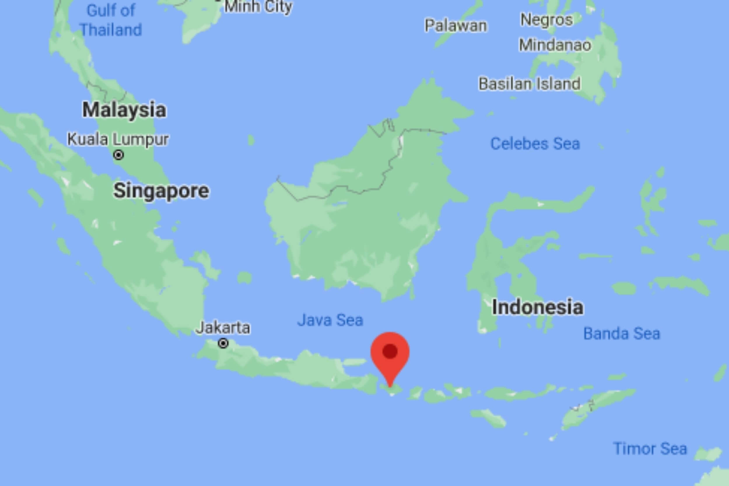 map of indonesia