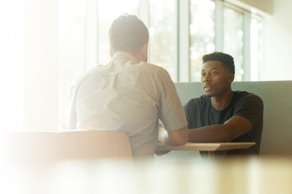 person interviewing in costa rica