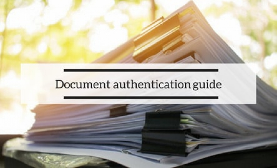 How to Authenticate a Document, Stress-Free