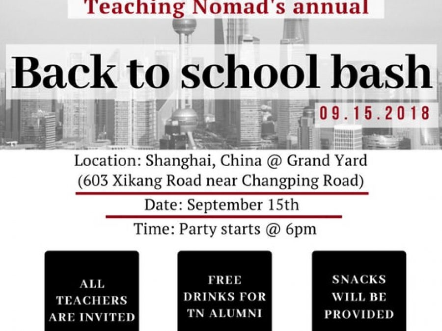 Back to School Bash 2018